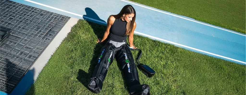 Rapid Reboot compression therapy for recovery at LifeRx Wellness Willis TX